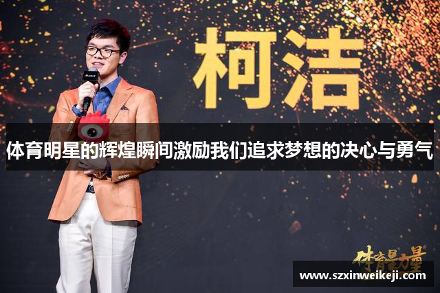 体育明星的辉煌瞬间激励我们追求梦想的决心与勇气